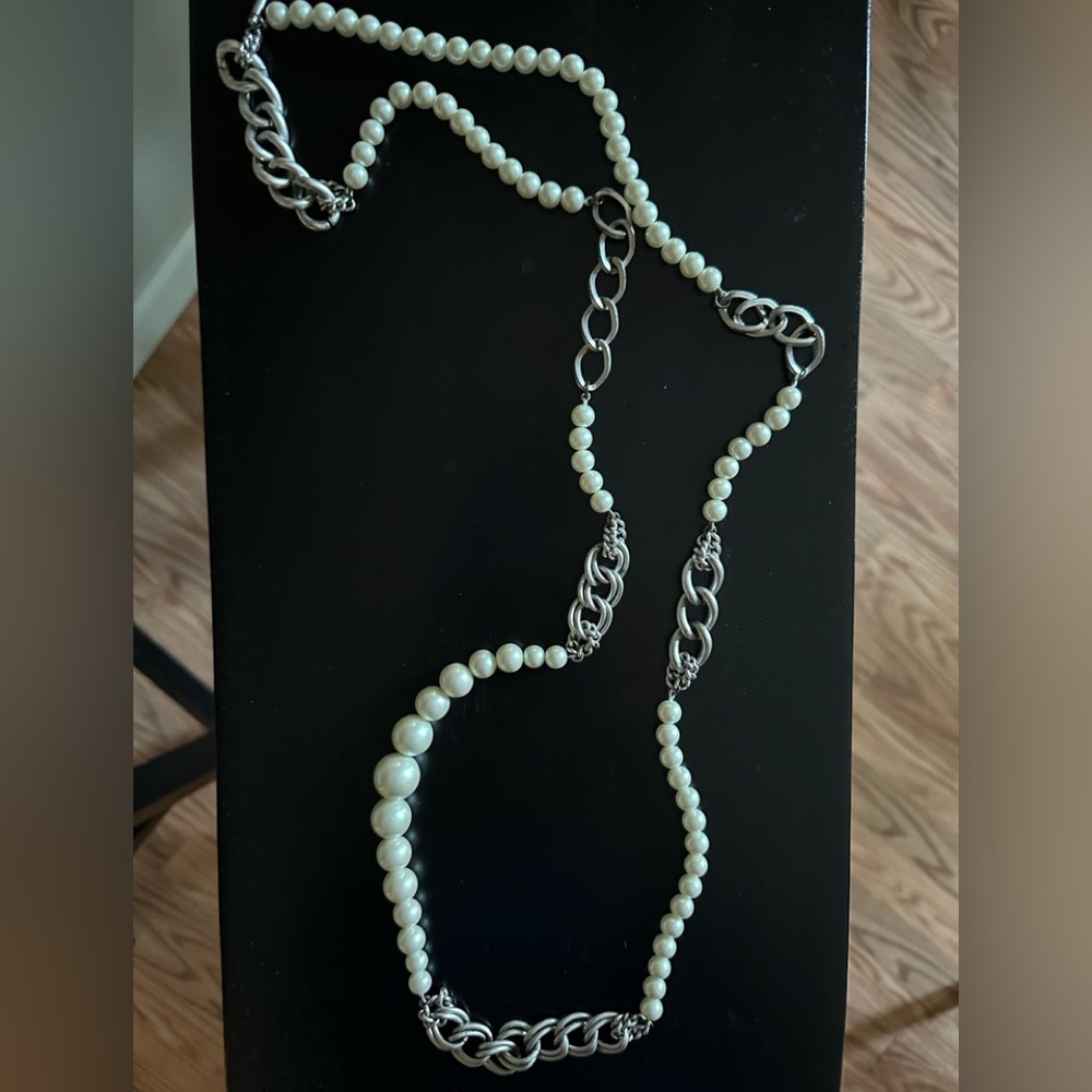 Kenneth Cole New York Pearl Gold Necklace